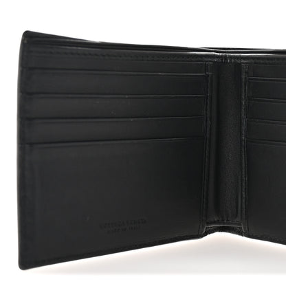 Bottega Veneta Crocodile Bi-Fold Wallet Black 5 of 7