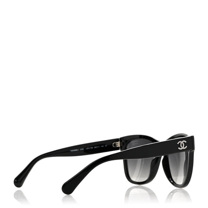 Chanel Acetate Square CC Sunglasses 5380 Black 4 of 6