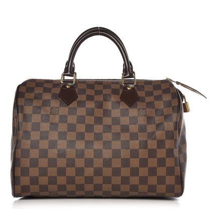 Louis Vuitton Damier Ebene Speedy 30 1 of 13