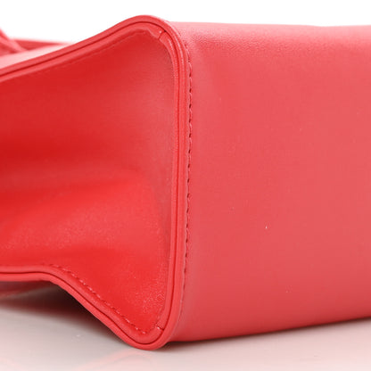 Telfar Vegan Leather Small Shopping Bag Red 7 of 9
