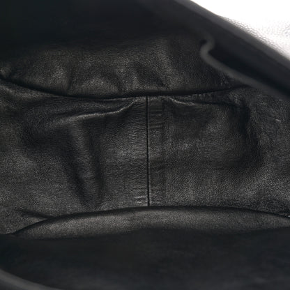 Chanel Caviar Half Moon Large Flap Black 5 of 11