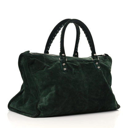 Balenciaga Baby Daim Suede Classic Hardware Work Fonce 2 of 20