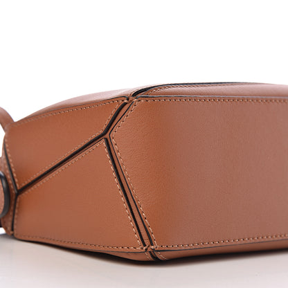 Loewe Calfskin Mini Puzzle Bag Tan 7 of 9