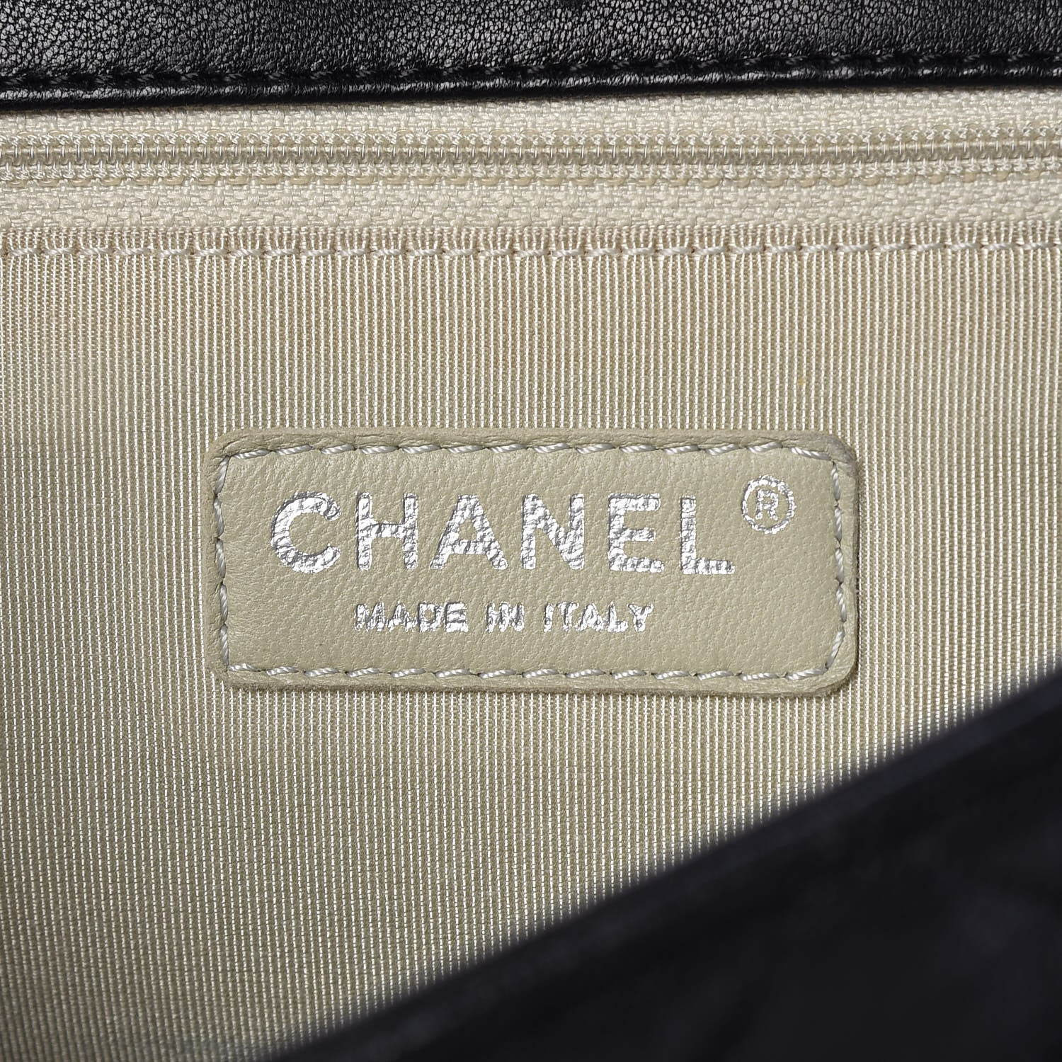 Chanel Washed Lambskin Quilted Maxi Chain Around Flap Black 6 of 10
