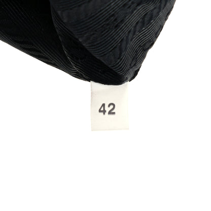 Prada Grace Lux Triangle Pouch Black 7 of 10