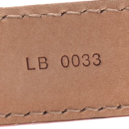 Louis Vuitton Monogram Belt 80 32 Pink 4 of 6