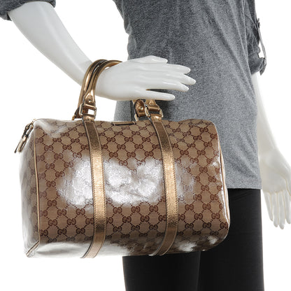 Gucci Crystal Monogram Joy Medium Boston 2 of 8