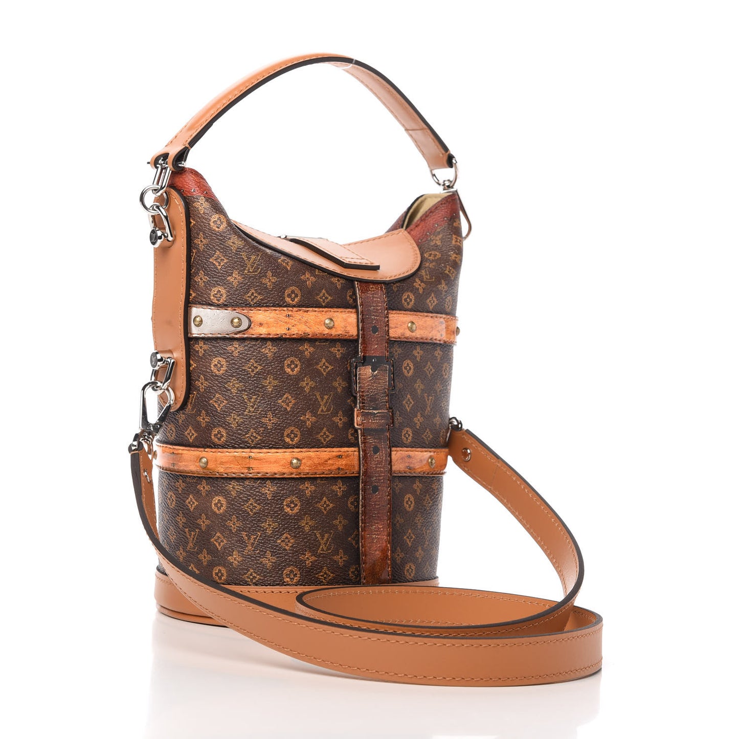 Transformed Monogram Time Trunk Duffle Bag