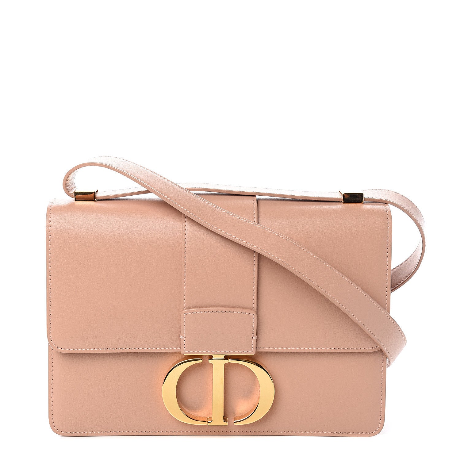 Christian Dior Calfskin 30 Montaigne Flap Bag Pale Pink 1 of 9