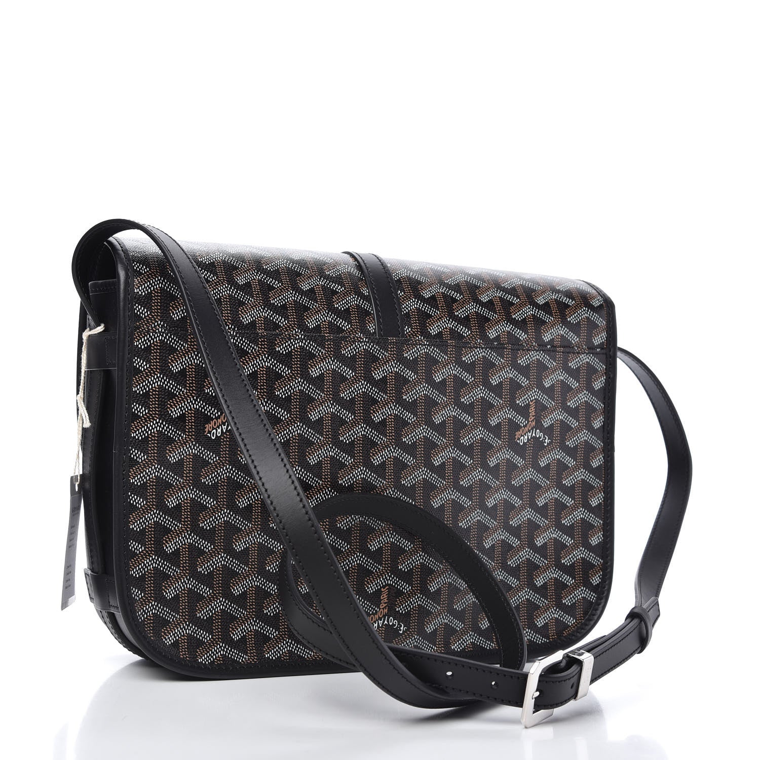 Goyard Goyardine Belvedere II MM Messenger Bag Black 3 of 10