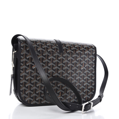 Goyard Goyardine Belvedere II MM Messenger Bag Black 3 of 10