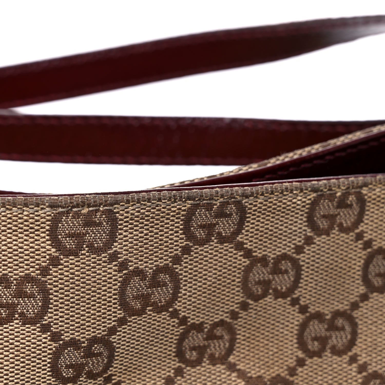 Gucci Monogram Medium Eclipse Shoulder Bag Red 30 of 30