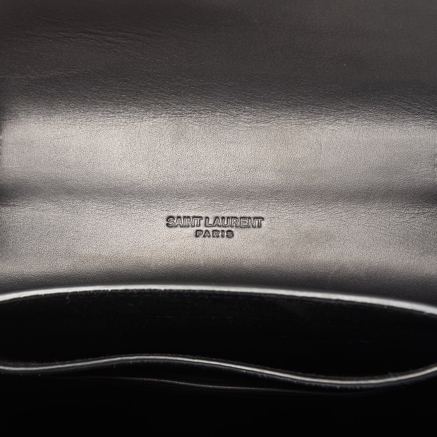 Saint Laurent Smooth Calfskin Mini Classic Monogram Kaia Satchel Black 7 of 15