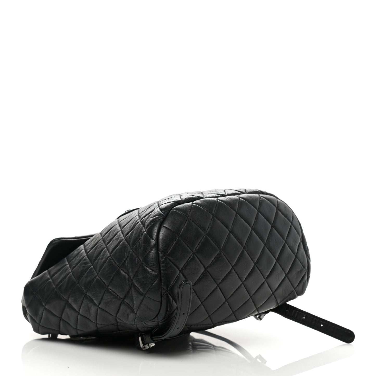 Lambskin Quilted Small Urban Spirit Backpack Black