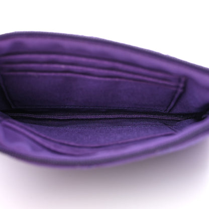 Chanel Calfskin Quilted Bucket Bag Purple 7 of 13