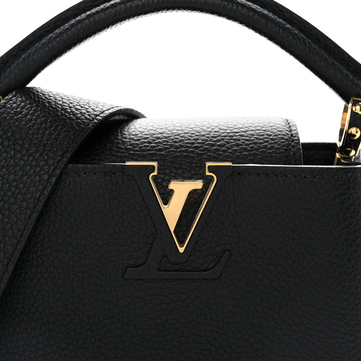 Taurillon Mini Capucines Black
