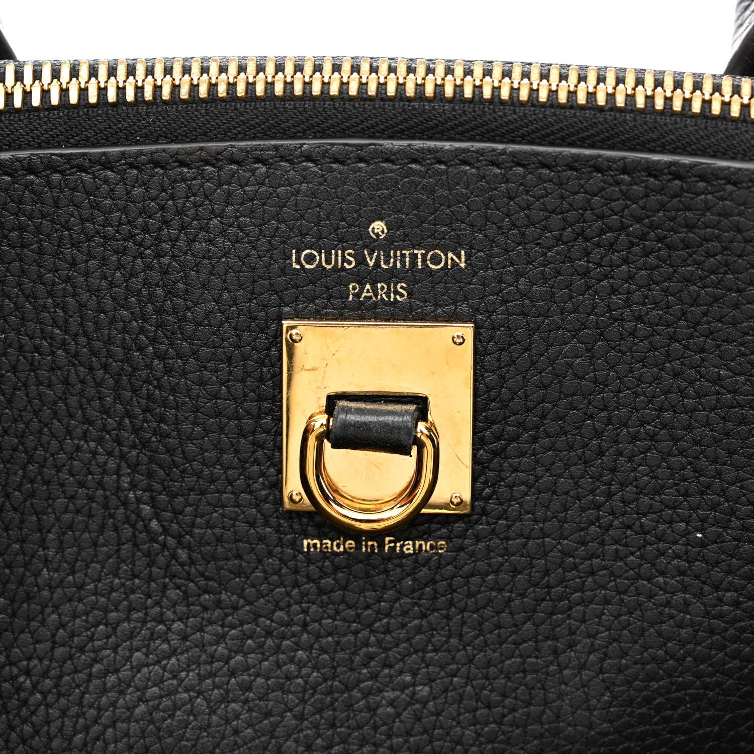 Louis Vuitton Taurillon City Steamer MM Kaki Black 6 of 13