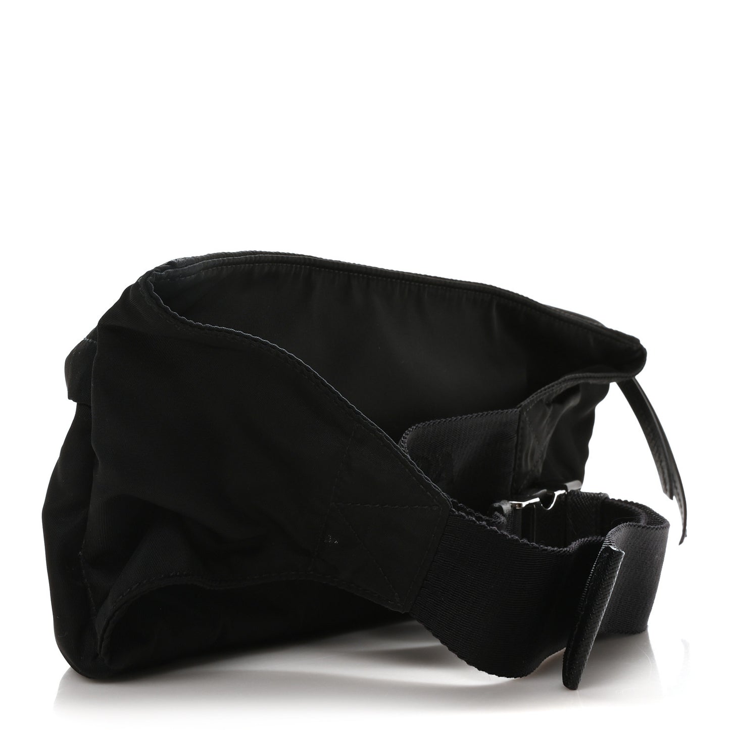 Tessuto Nylon Montagna Belt Bag Black