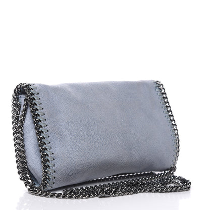 Stella McCartney Shaggy Deer Falabella Crossbody Bag Duck Blue 3 of 13