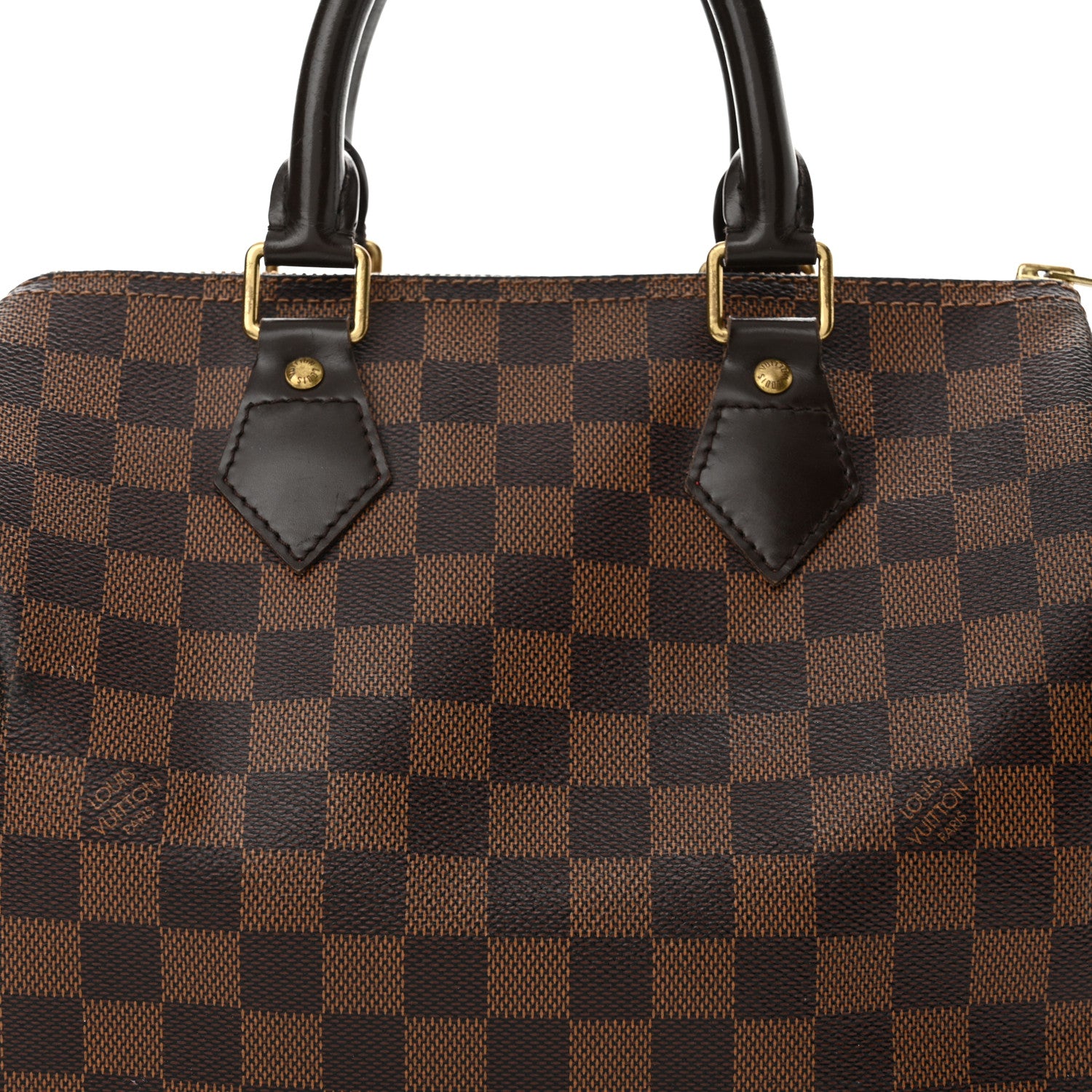 Louis Vuitton Damier Ebene Speedy 25 9 of 15