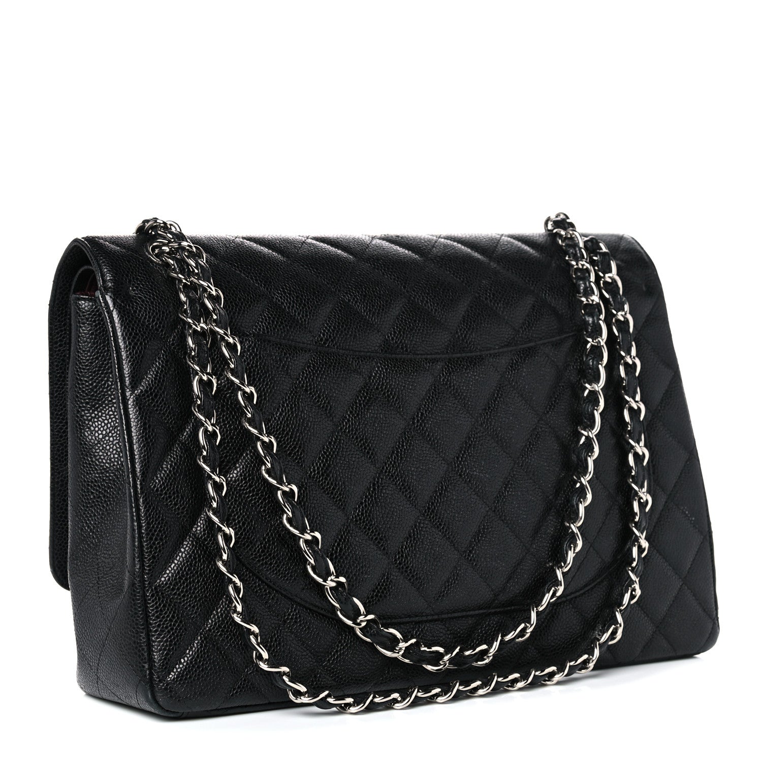 Chanel Caviar Quilted Maxi Double Flap Black 3 of 21
