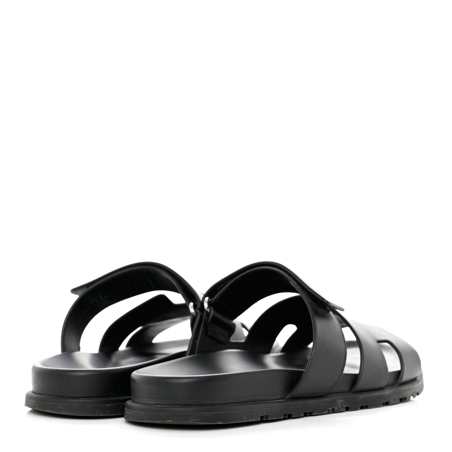 Calfskin Mens Chypre Sandals 42 Black