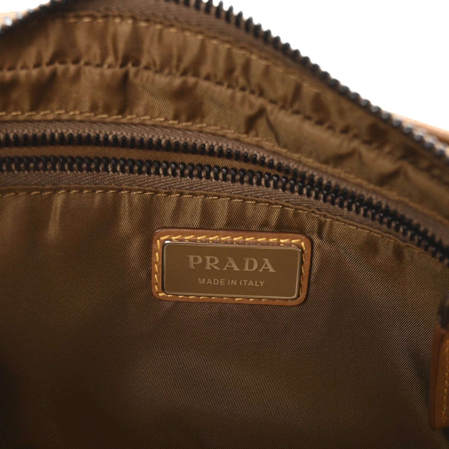 Re-Nylon Spazzolato Belt Bag  Sughero