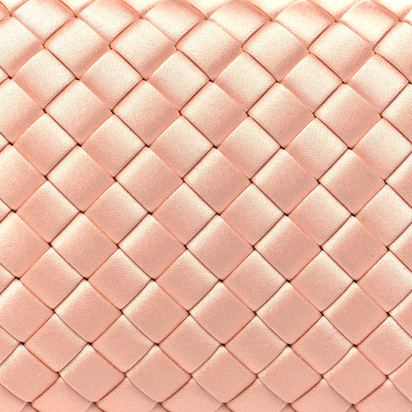 Satin Intreccio Impero Ayers Knot Clutch Flamingo