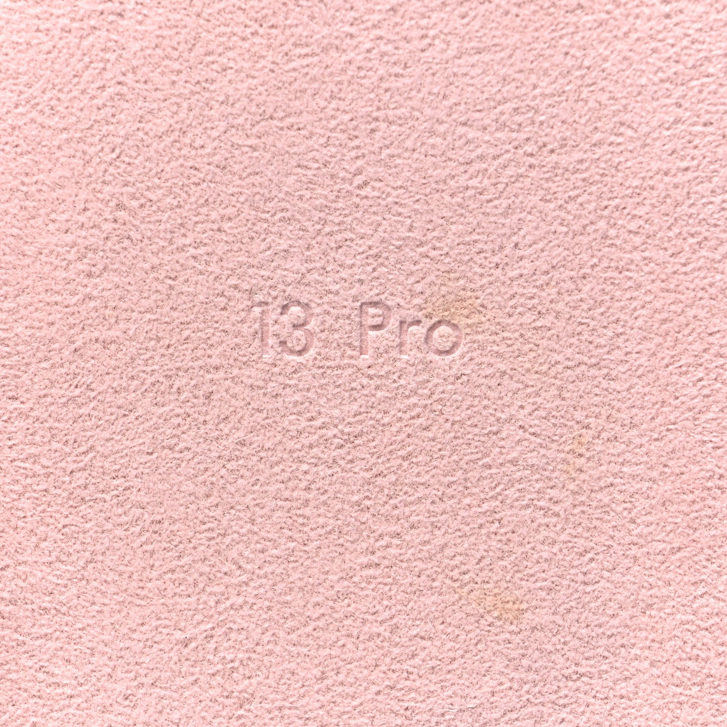 Reverse Monogram Giant iPhone 13 Pro Bumper On Strap Pink