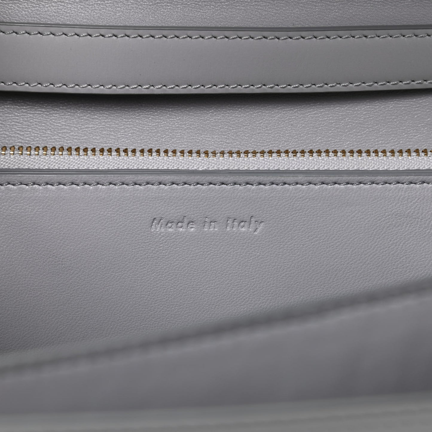 Box Calfskin Medium Classic Box Flap Bag Light Grey