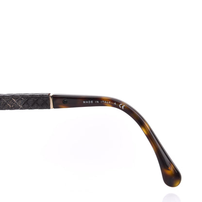 Chanel Lambskin Quilted CC Aviator Sunglasses 4195-Q Brown Gold 6 of 10