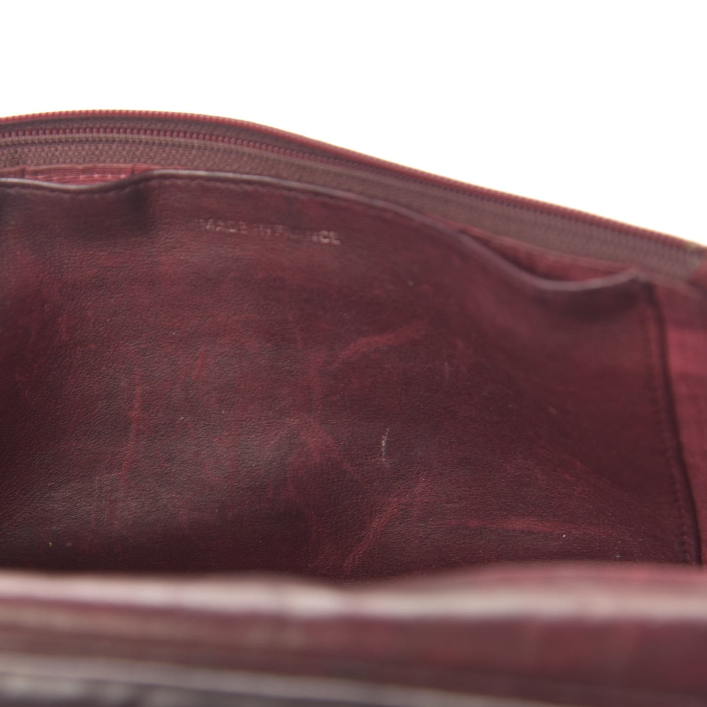 Caviar Timeless CC Wallet on Chain WOC Dark Red