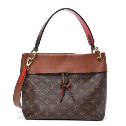 Louis Vuitton Monogram Tuileries Besace Caramel Rouge 1 of 12