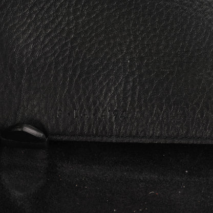 Celine Soft Grained Calfskin Small Belt Cabas Phantom Black 9 of 9