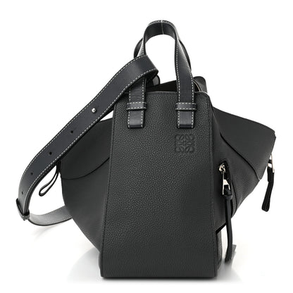 Loewe Grained Calfskin Small Hammock Shoulder Bag Grey 1 of 11