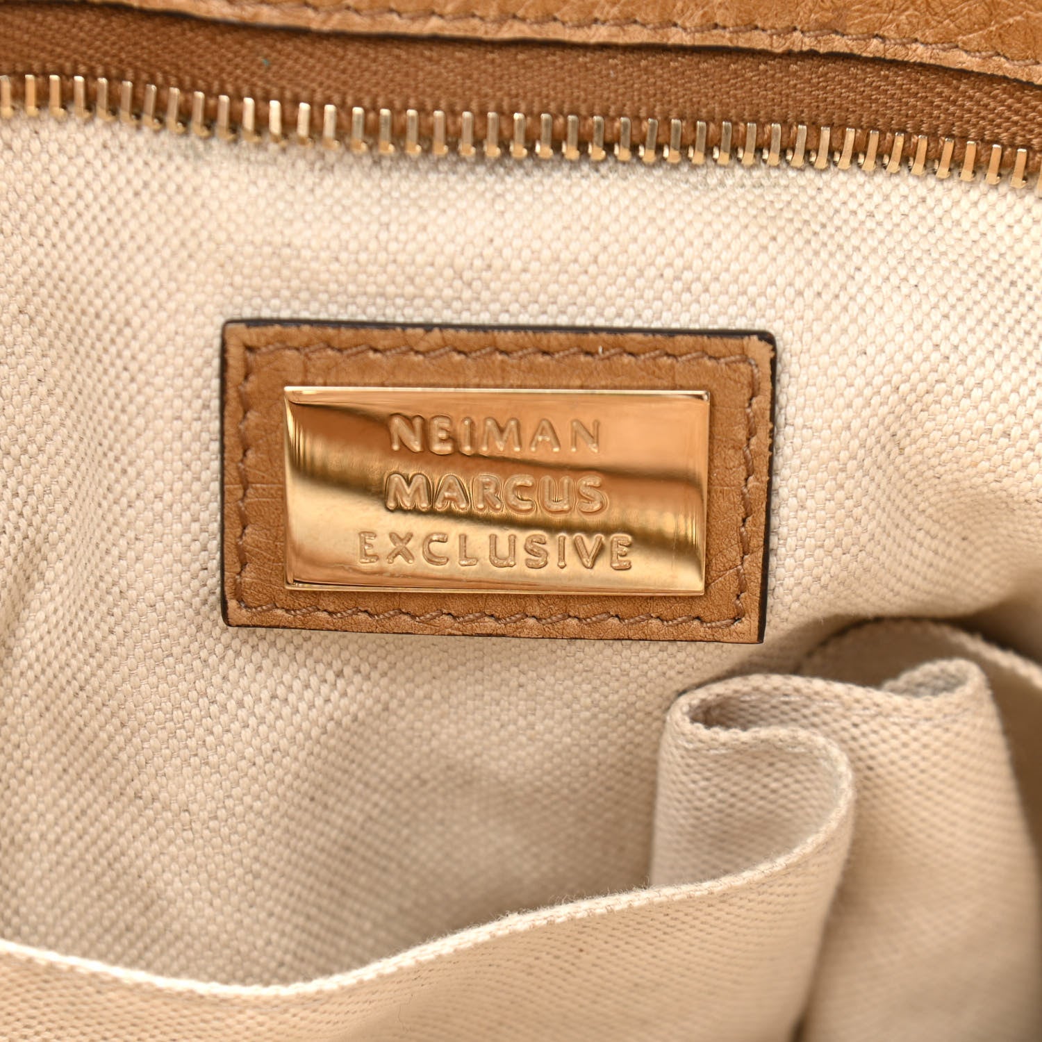 Gucci Ostrich Medium Bamboo Buckle Tote Tan 8 of 12