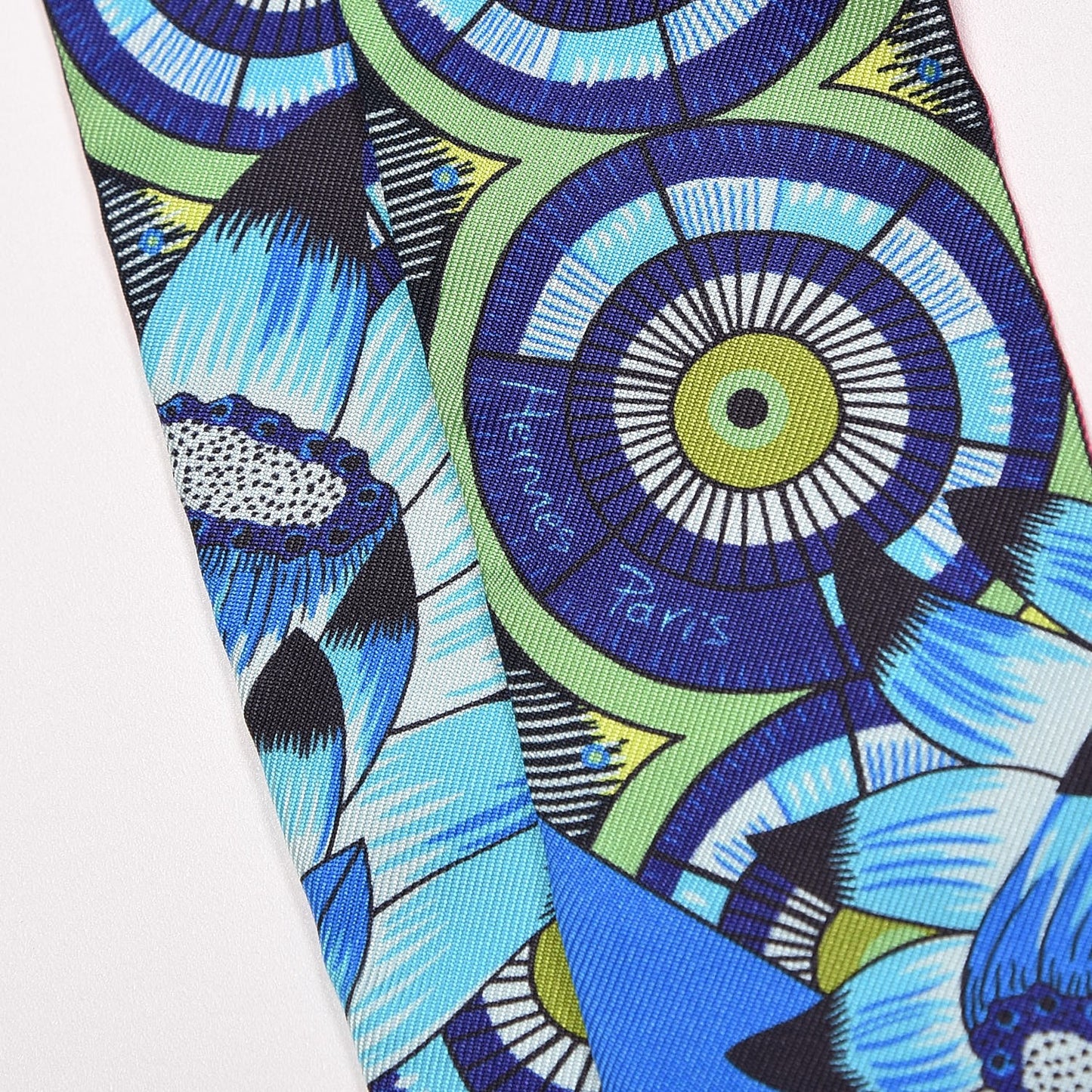 Silk The Savana Dance Twilly Rose Indien Indigo Vert