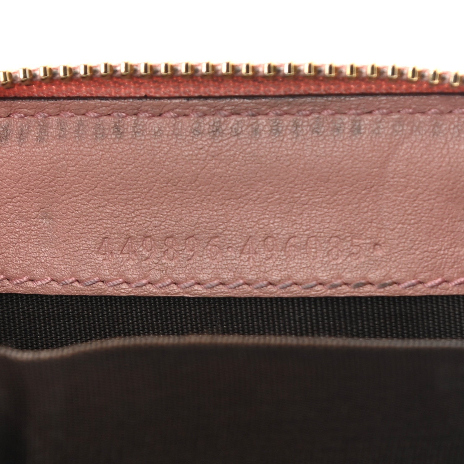 Gucci Microguccissima Zip Around Card Case Soft Pink 7 of 13
