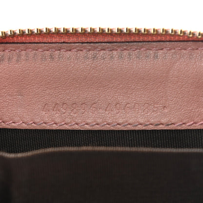 Gucci Microguccissima Zip Around Card Case Soft Pink 7 of 13
