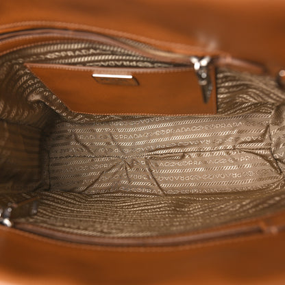 Prada Saffiano Lux Shopping Tote Caramel 5 of 10
