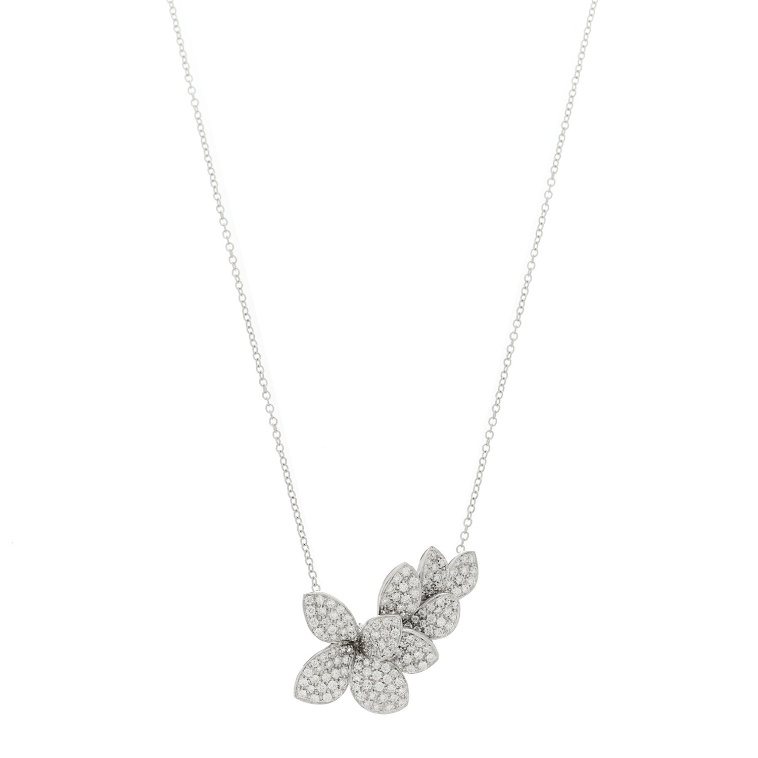 Pasquale Bruni 18K White Gold Giardini Segreti Short Necklace 1 of 5
