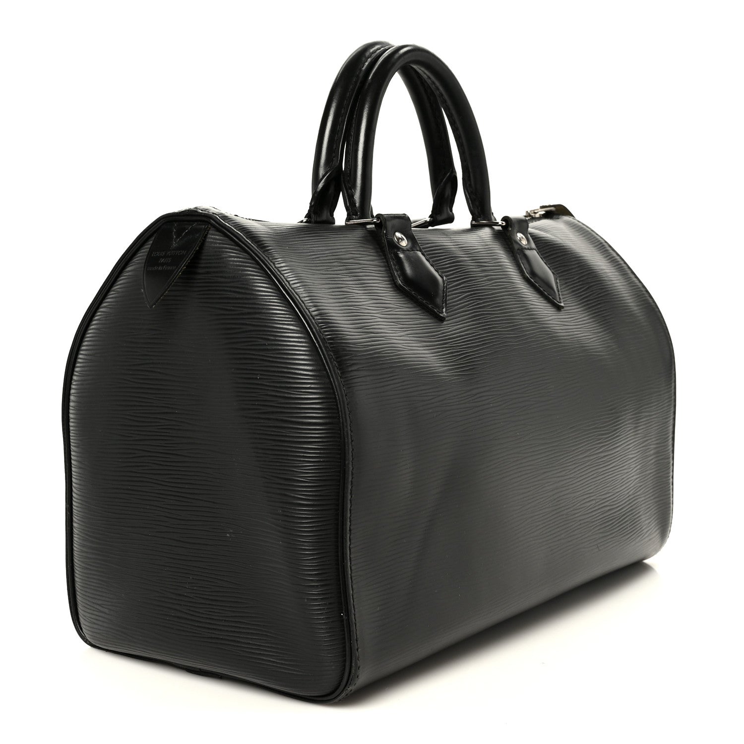 Louis Vuitton Epi Speedy 30 Black 3 of 11