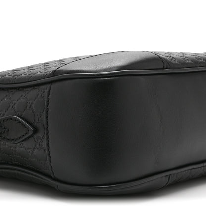 Gucci Microguccissima Mini Bree Messenger Bag Black 9 of 10