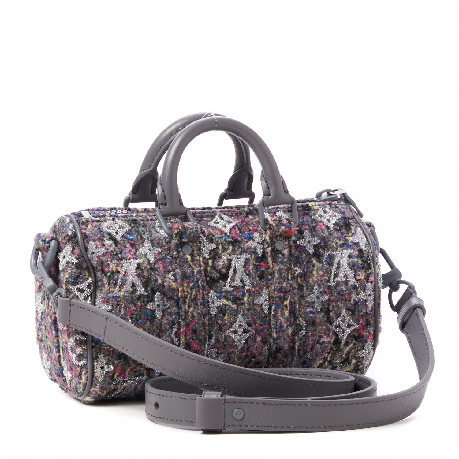 Louis Vuitton Wool Keepall XS Multicolor 2 of 8