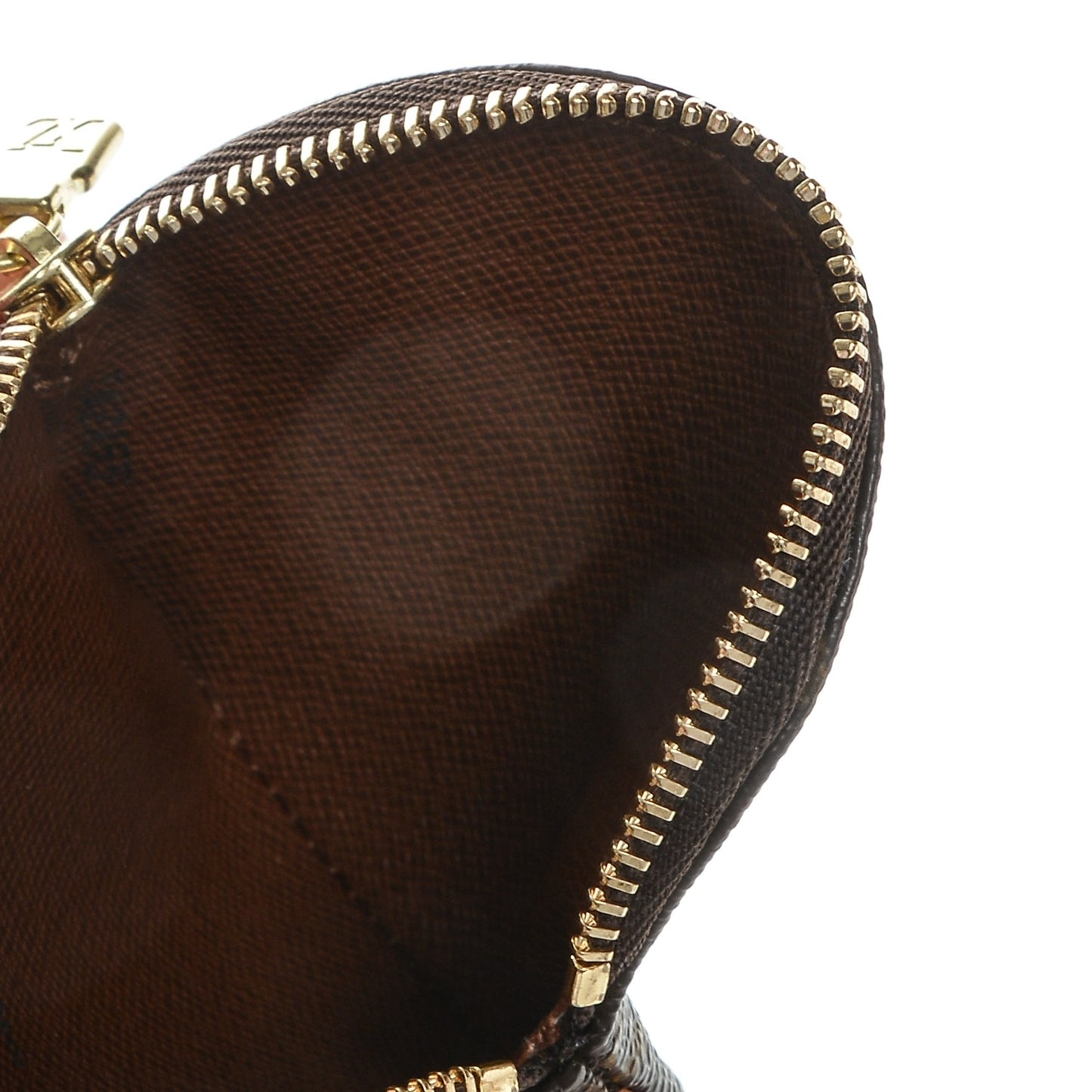 Monogram Round Coin Purse