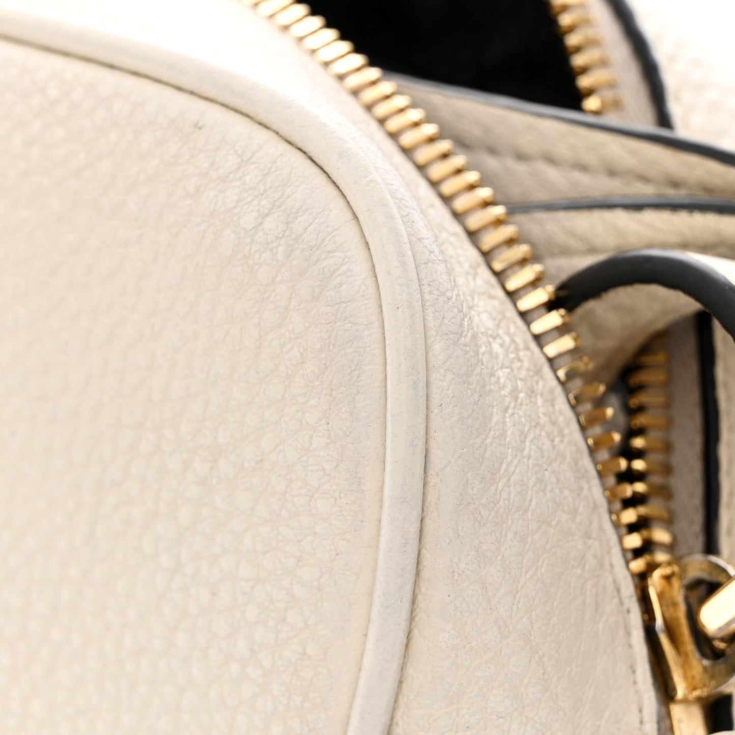 Vitello Daino Camera Crossbody Bianco
