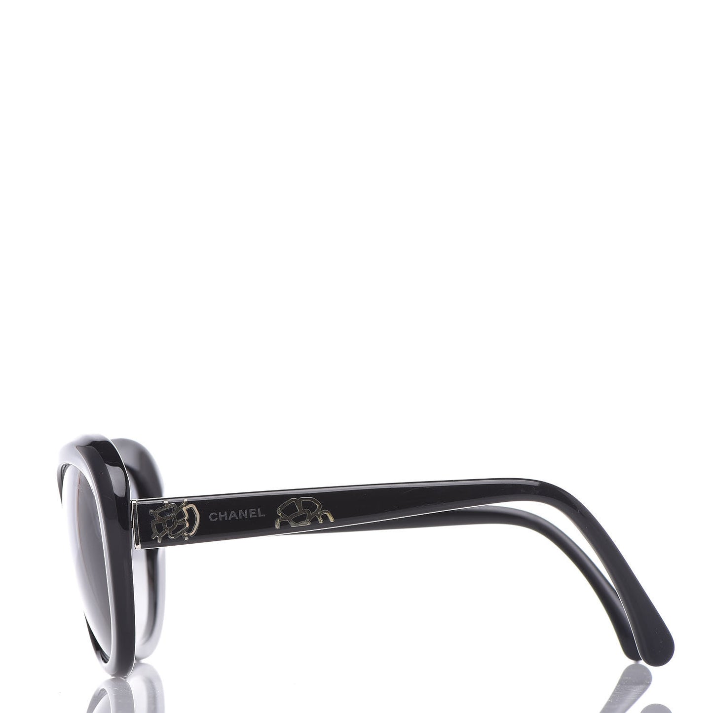 Cat Eye Sunglasses 5246-A Black