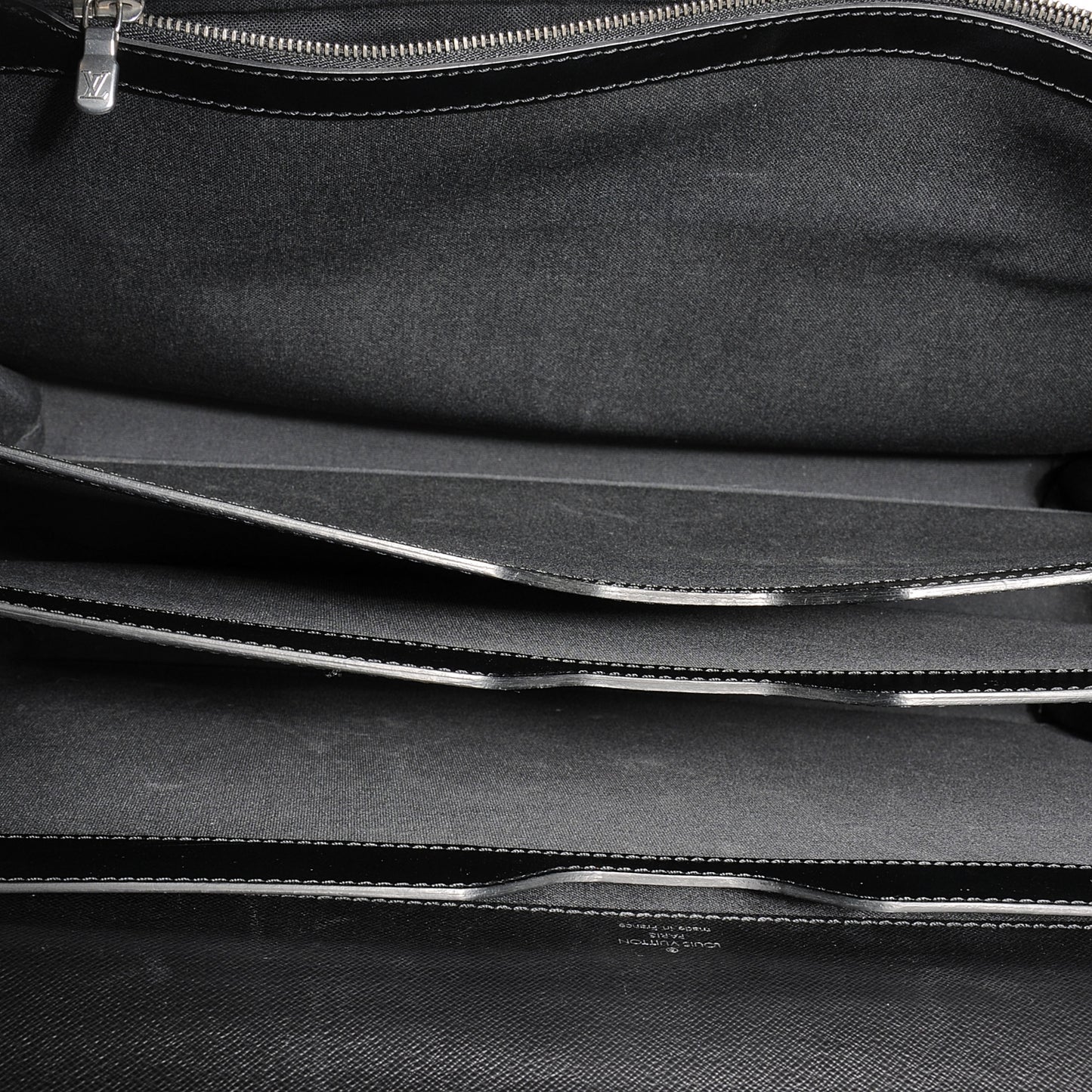 Taiga Neo Robusto 3 Compartment Briefcase Ardoise Black