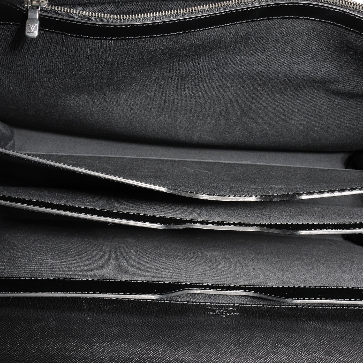 Louis Vuitton Taiga Neo Robusto 3 Compartment Briefcase Ardoise Black 5 of 7