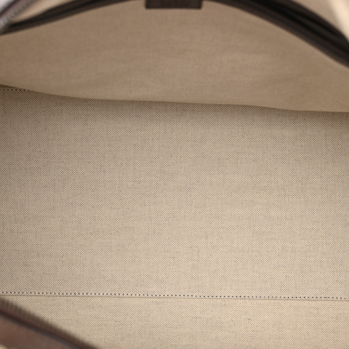 GG Supreme Monogram Textured Dollar Calfskin Web Large Savoy Duffle Bag Beige Ebony